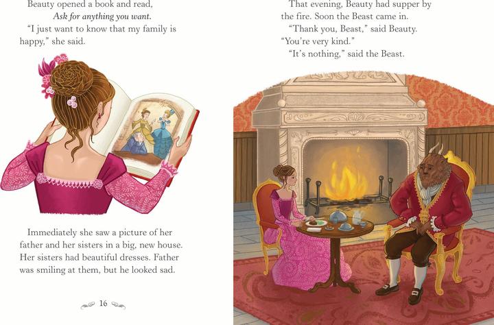 Produktbild Usborne English Readers Level 1: Beauty and the Beast (Englisch, Mairi Mackinnon, 2017)
