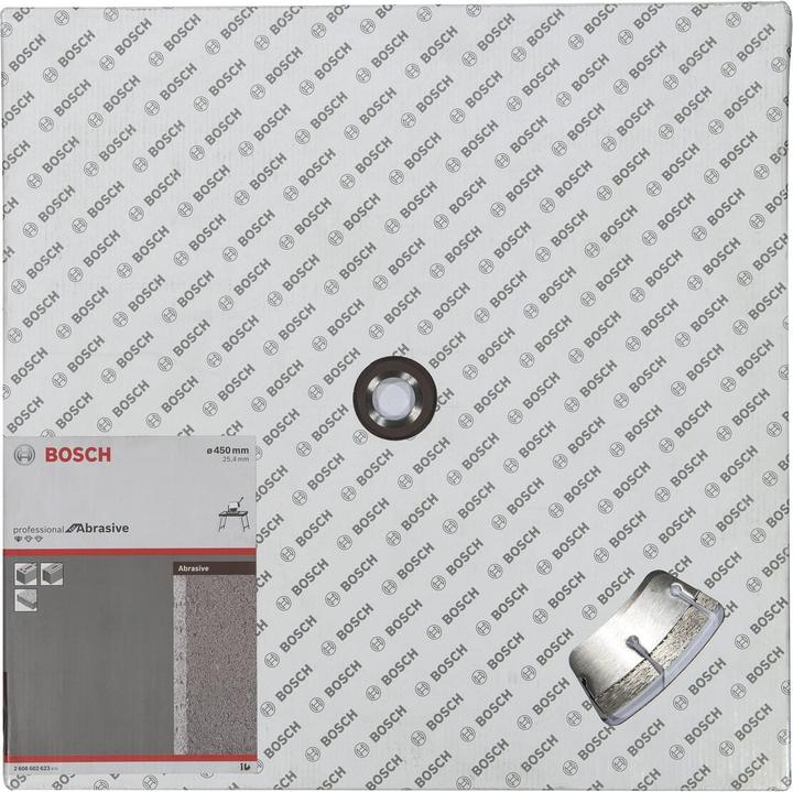 Produktbild Bosch Professional Zubehör Diamanttrennscheibe Standard for Abrasive, 450 x 25,40 x 3,6 x 10 mm