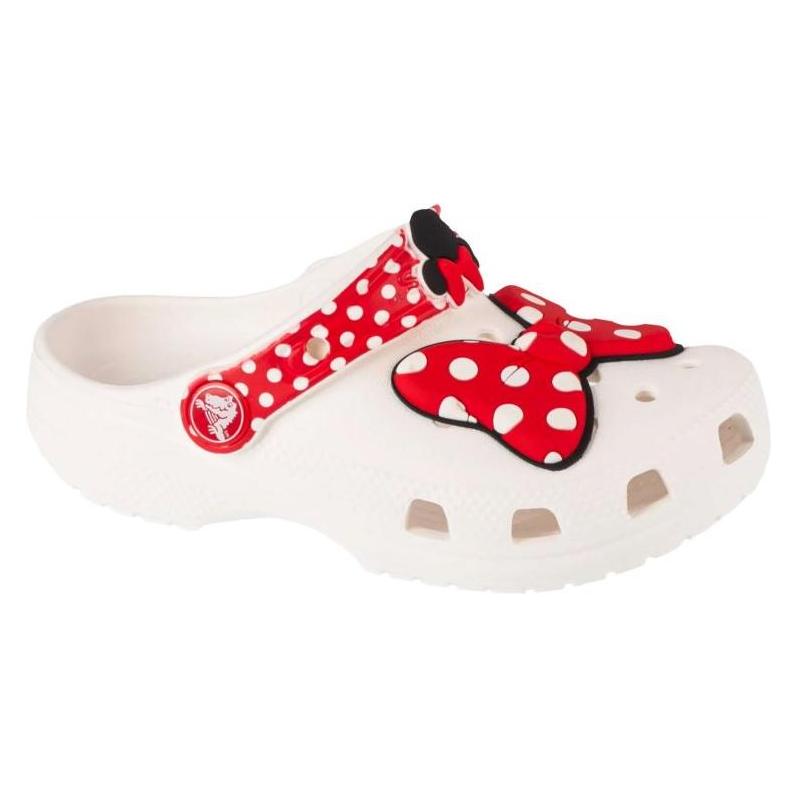 Crocs, Mädchen, Hausschuhe, Klassischer Disney Minnie Mouse Clog Jr., Mehrfarbig, (20)