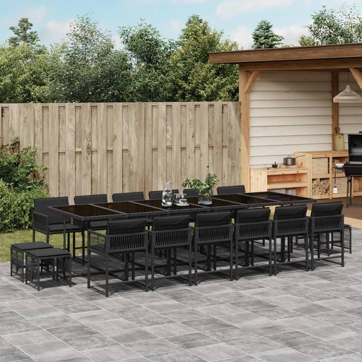 Produktbild vidaXL Garten Essgruppe (330 x 106 x 73 cm)