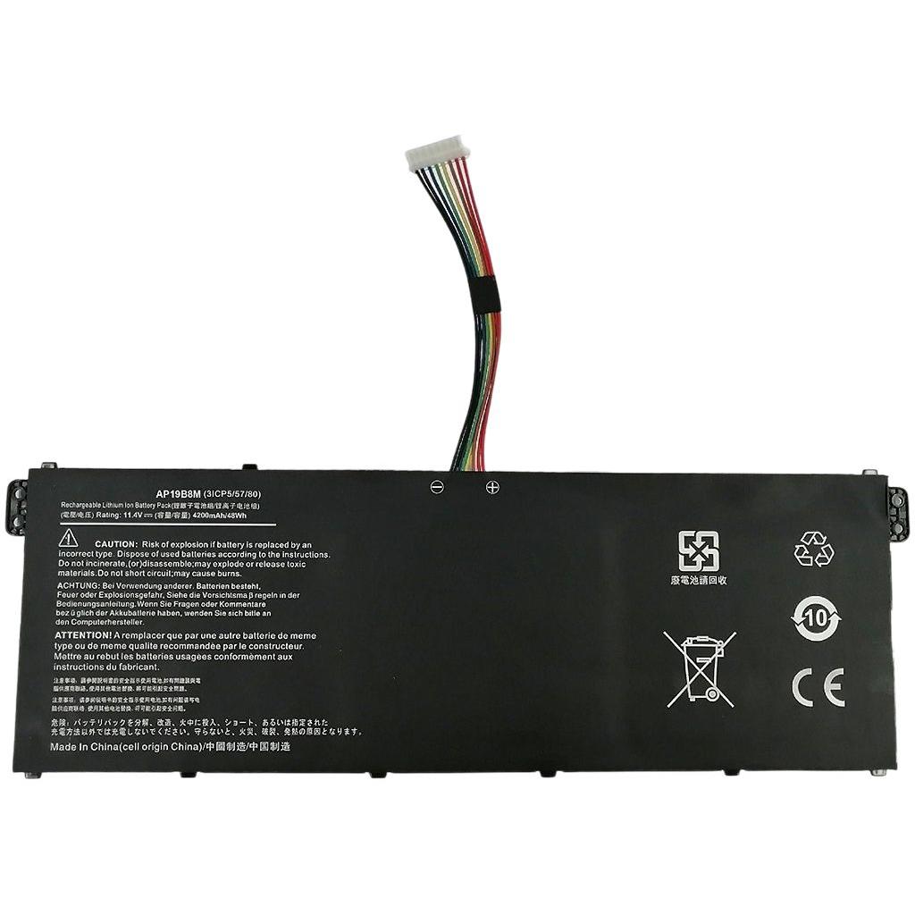 CoreParts Akku Li-Ion Schwarz 53,99Wh, Notebook Akku, Schwarz