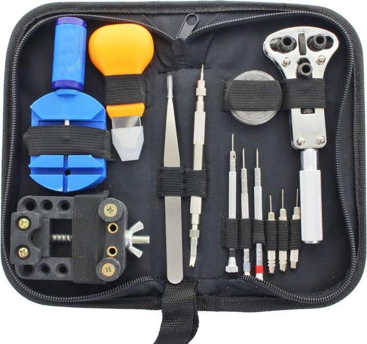 Produktbild AccuCell Uhrmacher Werkzeugset ca. 30-teilig inklusive Aufbewahrungstasche