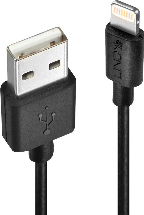 Image du produit Lindy USB A – Lightning (2 m, USB 2.0)