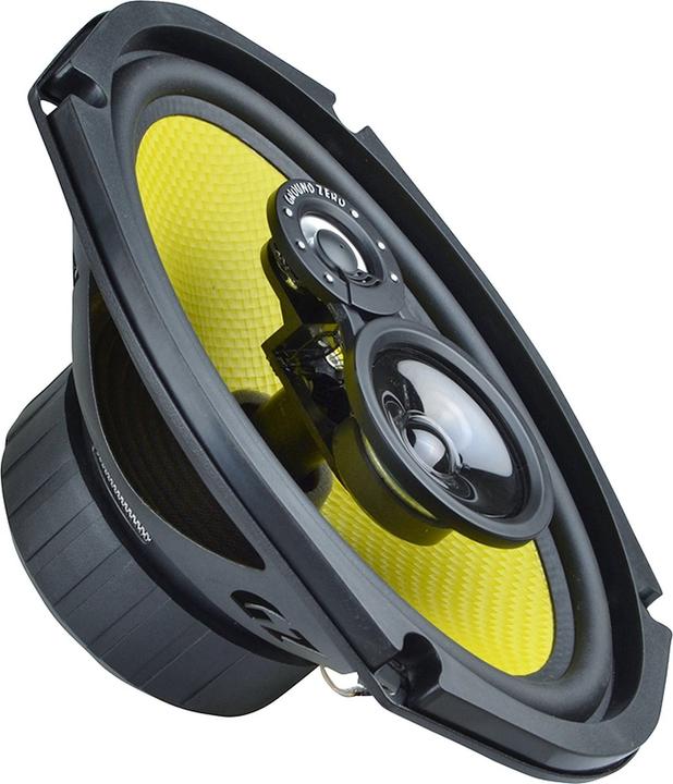 Immagine prodotto Ground Zero Zero Gztf69x 3 Vie Triaxiaal 69 Pollici 2x 130 Watt Rms Vermogen 3 Ohm Impedantie (190 W, 6 x 9")