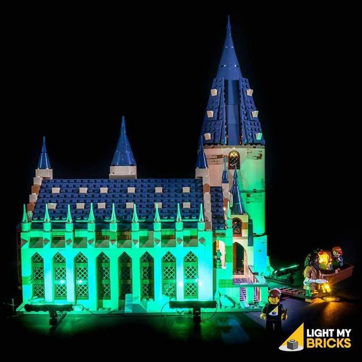 Produktbild Light my bricks LED Licht Set für LEGO Harry Potter Die grosse Halle von Hogwarts