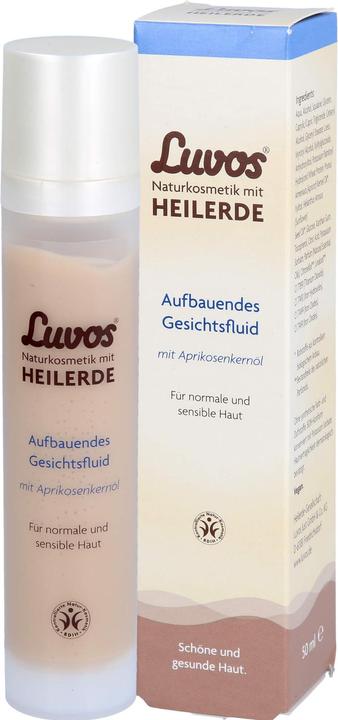 Image du produit Luvos Aufbauendes Gesichtsfluid Naturkosmetik mit Heilerde (50 ml, Fluide visage)