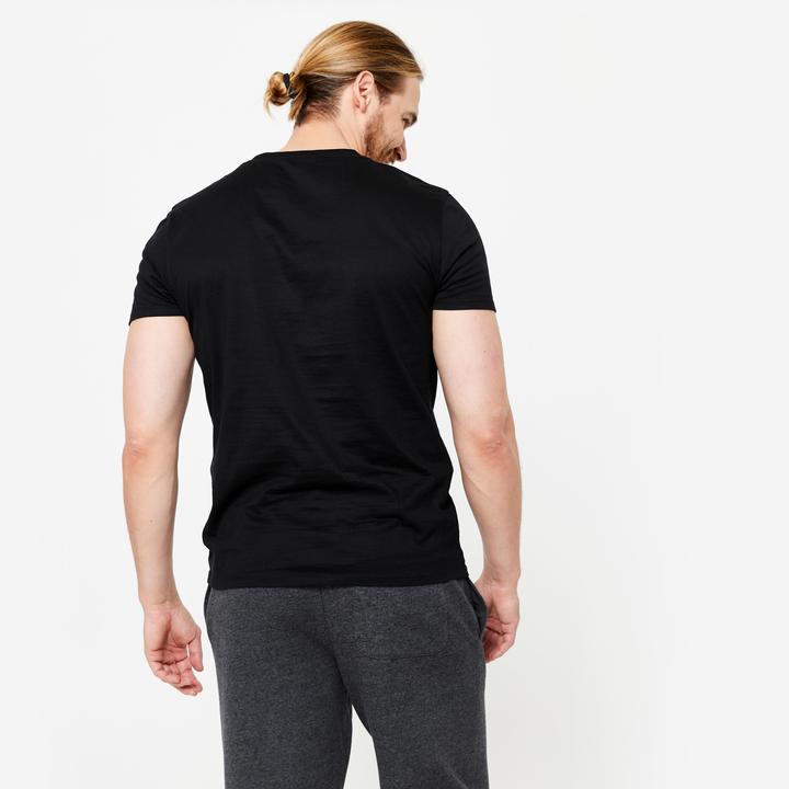 Immagine prodotto Domyos Camicia da uomo a maniche corte, elasticizzata - cotone (L)