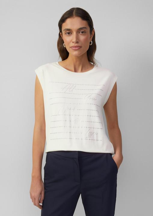 Actual product image S.Oliver T-Shirt T-Shirt im Relaxed Fit mit Glitzer-Artwork (46)