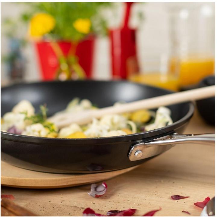 Actual product image Kuhn Rikon Easy Pro (28 cm, Frying pan, Aluminium, Stainless steel)