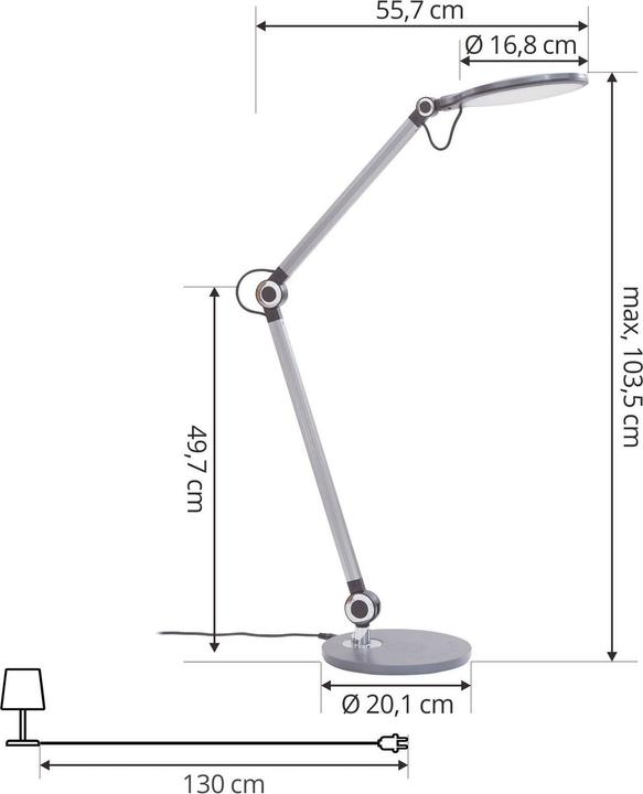 Actual product image Lindby Nyxaris (500 lm)