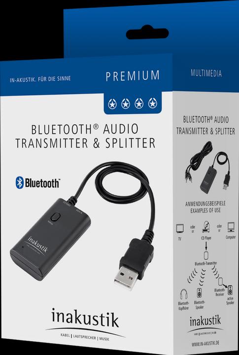 Image du produit Inakustik Transmetteur et répartiteur audio Bluetooth (Transmetteur)