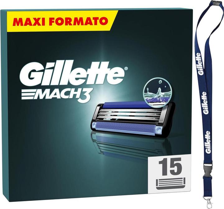 Immagine prodotto Gillette Rasoio da uomo Mach3 16ml (16x)