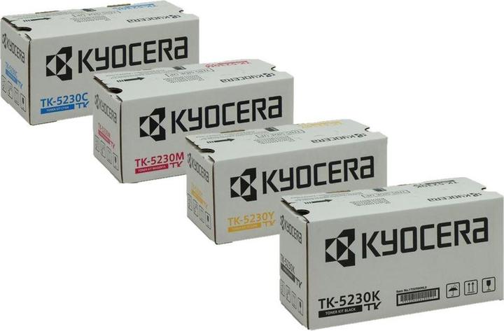 Produktbild Kyocera Original TK-5230 Toner - 4er Multipack (cyan, magenta, gelb, schwarz)
