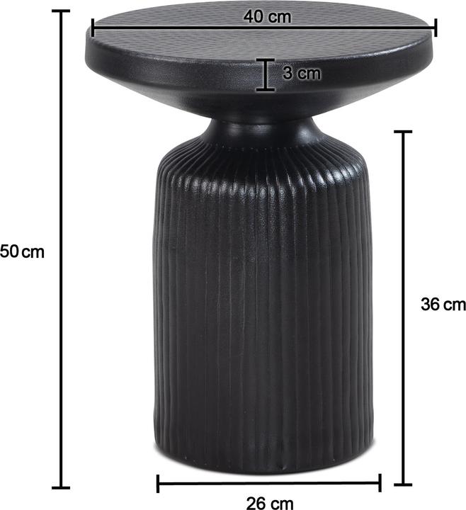 Actual product image Wohnling Logan (40 x 40 x 50 cm)