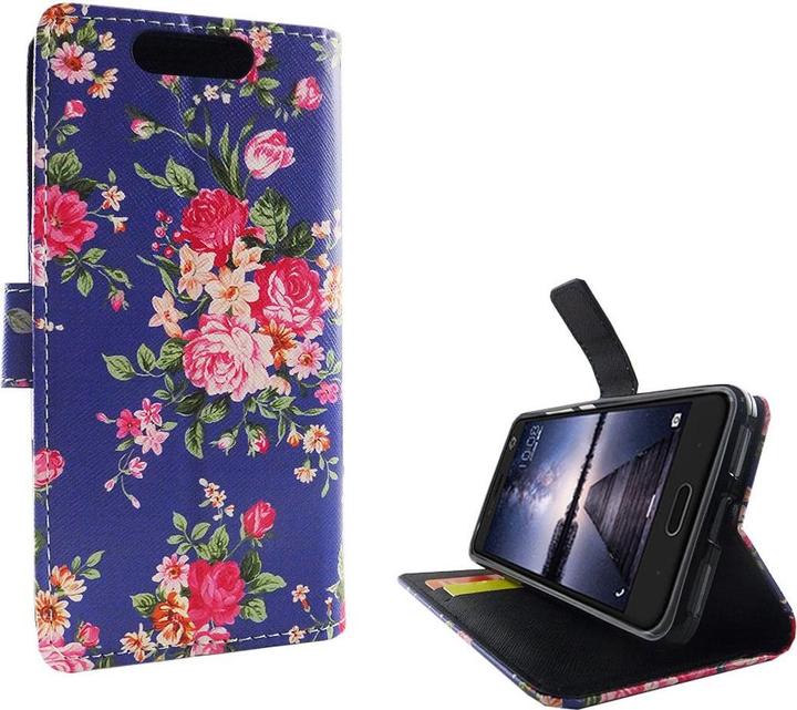 Produktbild König Design Schutz Handy Hülle für ZTE Blade V8 Case Cover Tasche Wallet Etui Handyhülle Neu (ZTE Blade V8)