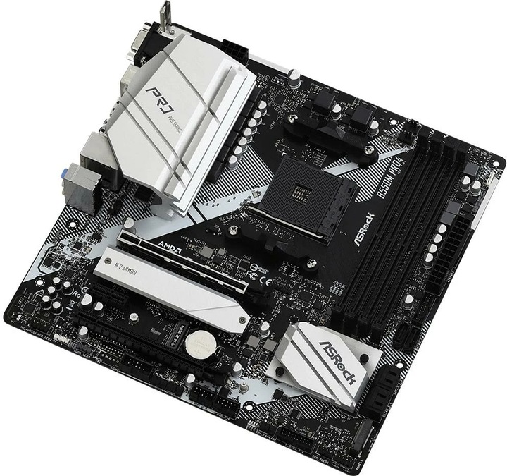 Produktbild AsRock B550M Pro4 (AM4, AMD B550, mATX)