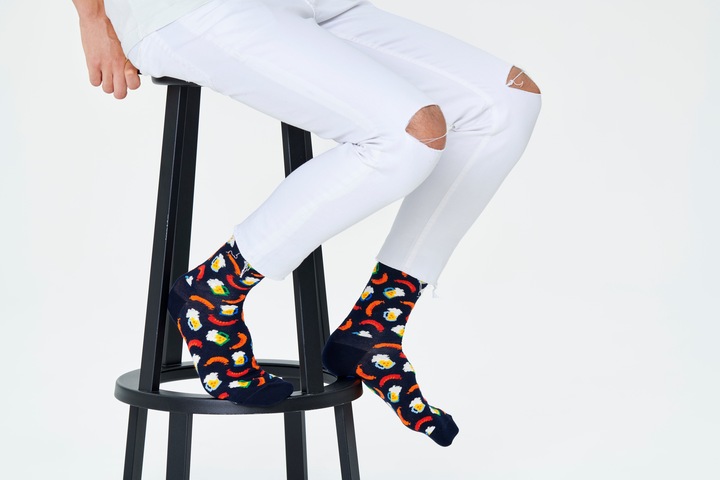 Actual product image Happy Socks Beer And Sausage (Single pack, 41 - 46)
