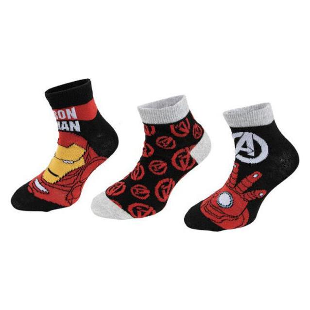 Nickelodeon, Unisex, Socken, Avengers Kids, Mehrfarbig, (3er Pack, 27 - 30)