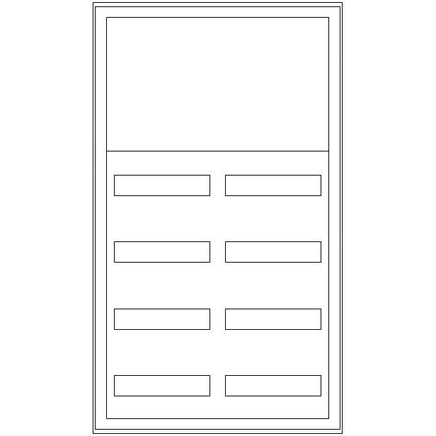 ABN, Verteilerschrank Zubehör, Wandgehäuse
