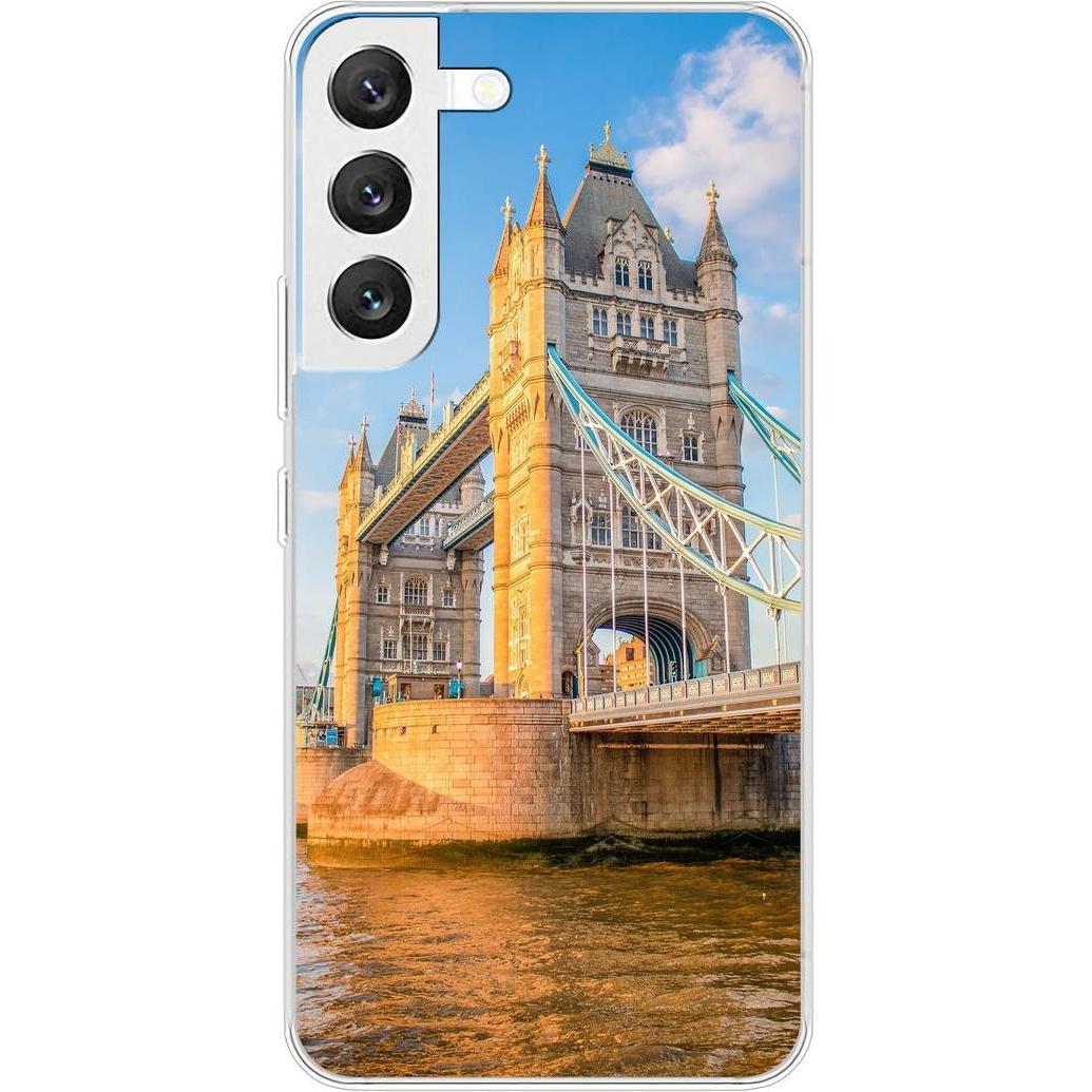 König Design Hülle Handy Schutz für Samsung Galaxy S22 5G Case Cover Tasche Bumper Etuis TPU (Samsung Galaxy S22 5G), Sm...