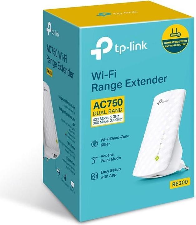 Actual product image TP-Link Re200 (433 Mbit/s, 300 Mbit/s)