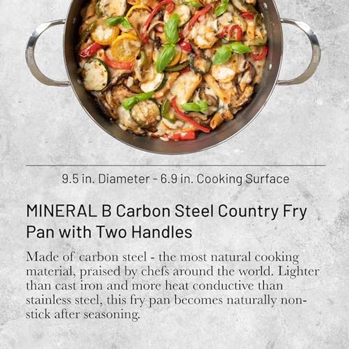 Produktbild de Buyer Mineral B Element (24 cm, Bratpfanne, Eisen, Stahl)