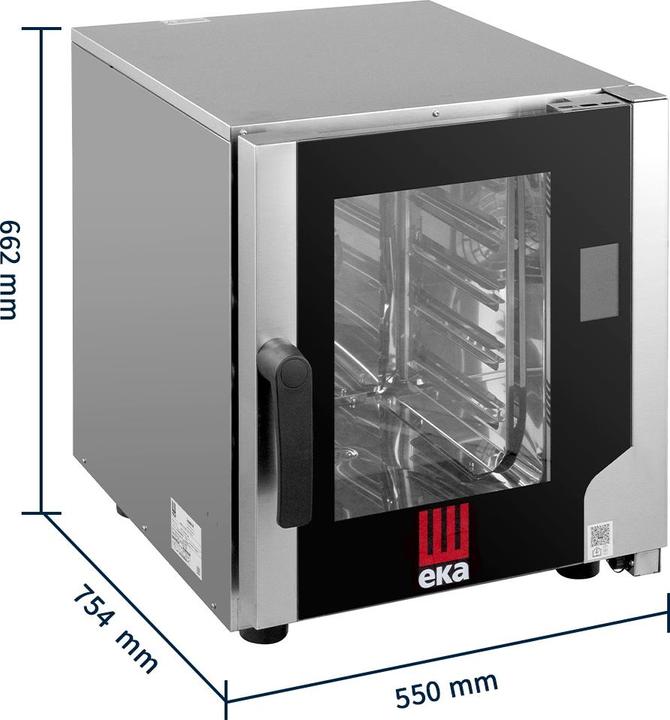 Actual product image Tecnoeka Digital electric combi oven / with touch screen and steam function