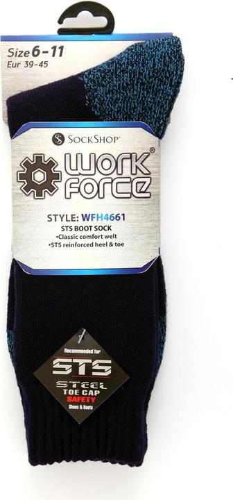 Actual product image Work Force Boot socks safety (39.5 - 45.5)