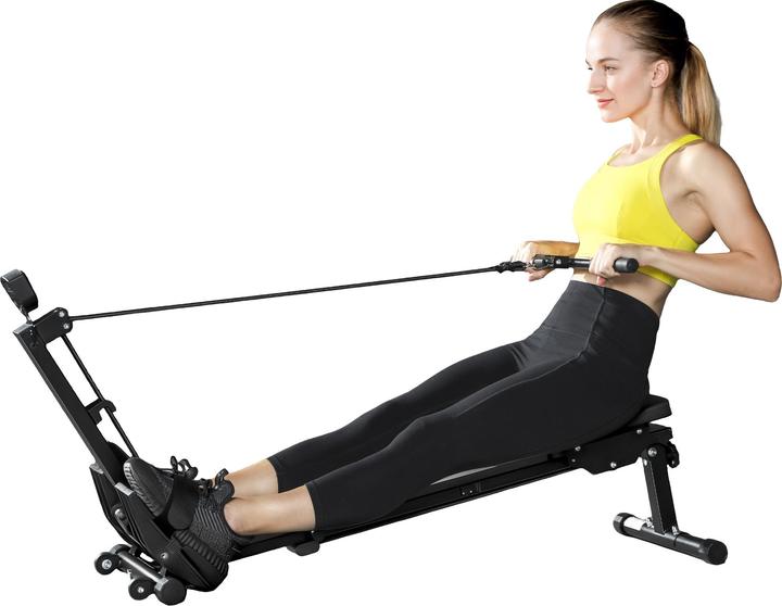 Produktbild SportNow Rudergerät Stahl, ABS Schwarz