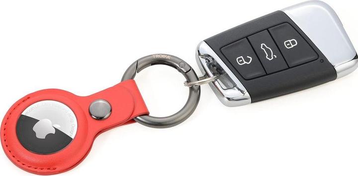 Actual product image Troika Keychain Airtag Cover Red