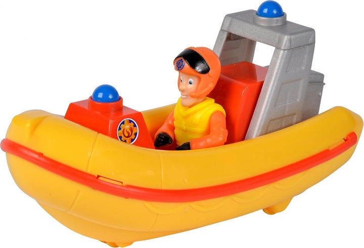 Produktbild Simba Sam Junior Neptun mit Elvis Figur, Boot schwimmt