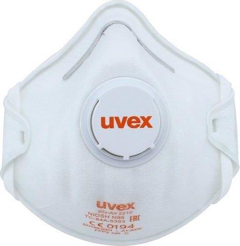 Actual product image Uvex Safety Fine dust mask with valve FFP2 (FFP2, 3 x)