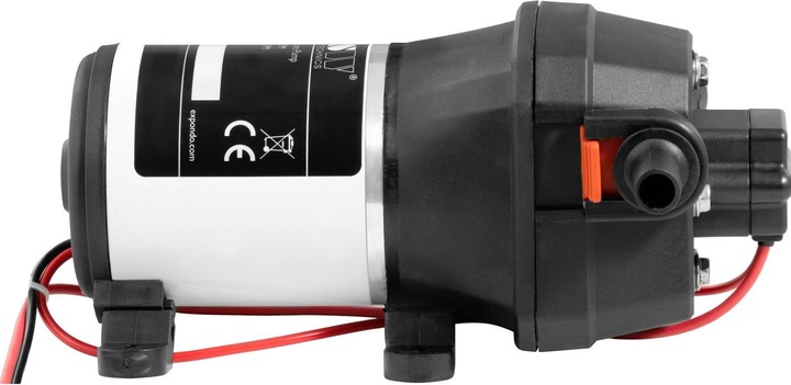 Produktbild MSW Druckwasserpumpe Wohnmobil Frischwasserpumpe 12,5 l/min max. 60 °C 2,4 bar (Gartenpumpe)