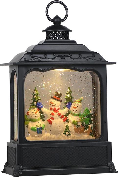 Actual product image Eldnacele Snow globe lantern, snowman