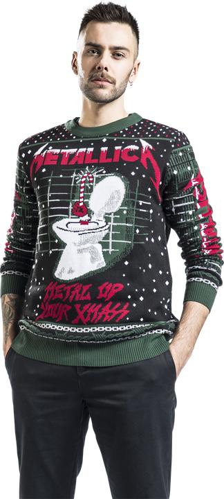 Produktbild Metallica Holiday Sweater (Metal Up Your Ass) (S)