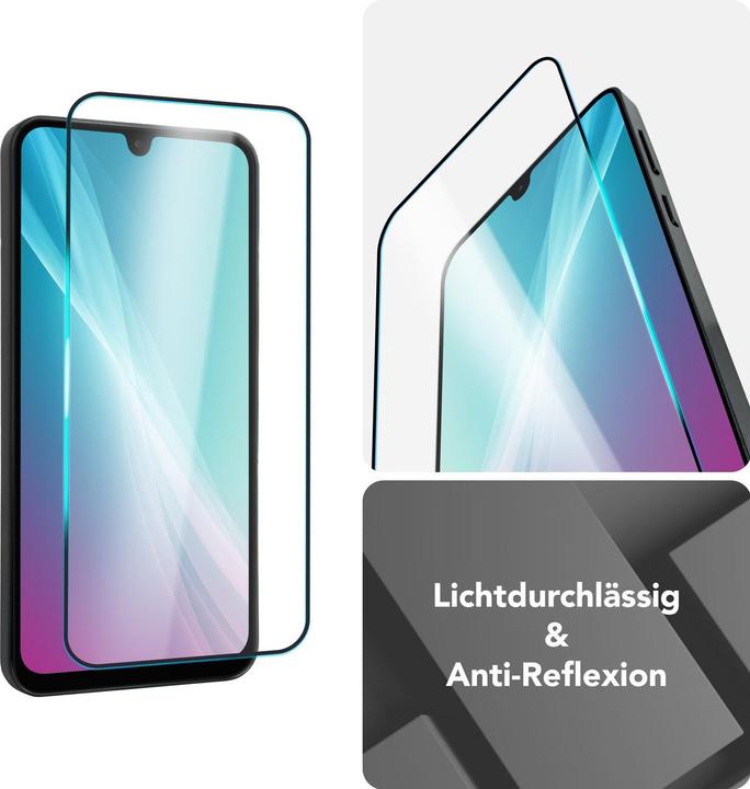 Actual product image Nalia ArmorGlassX - 2x Display Schutzglas - Full Screen Protection 9H Tempered Glass (2 Piece, Samsung Galaxy A26)