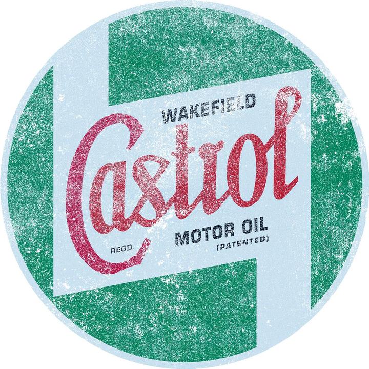 Actual product image Castrol Unisex Adult Motor Oil T-Shirt (L)