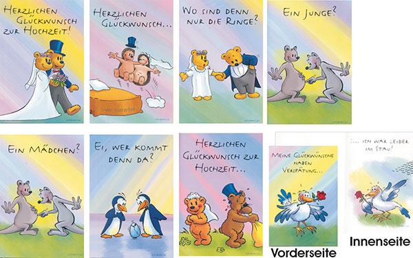 Immagine prodotto Magni Biglietti d'auguri matrimonio 100 pezzi 8 assortiti (100 pz.)