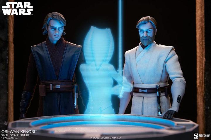 Immagine prodotto Sideshow Star Wars The Clone Wars Action Figure 1/6 Obi-Wan Kenobi