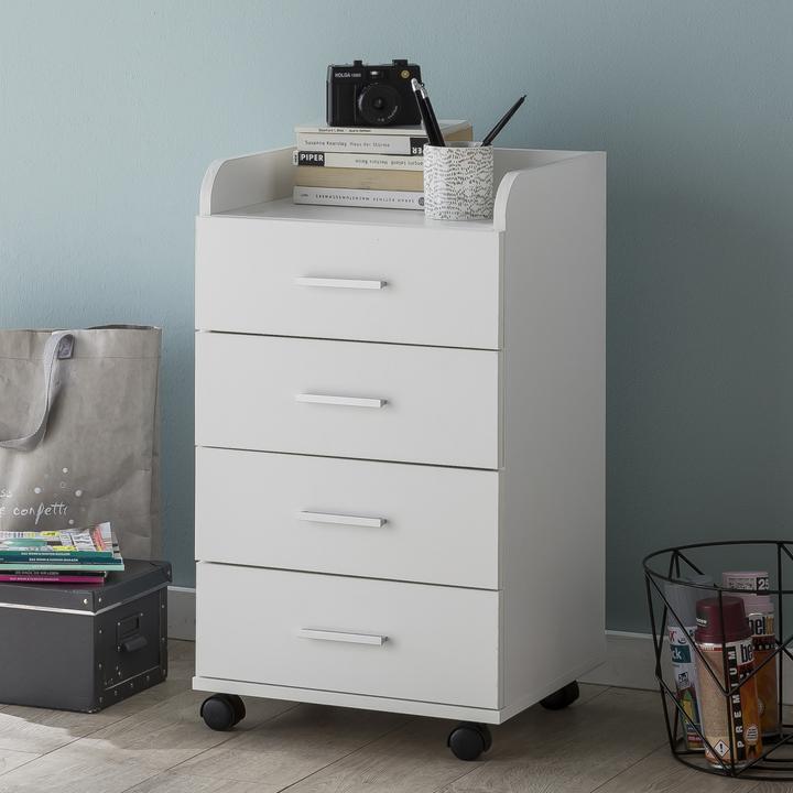 Image du produit FineBuy Conteneur roulant (33 x 40 x 71 cm)
