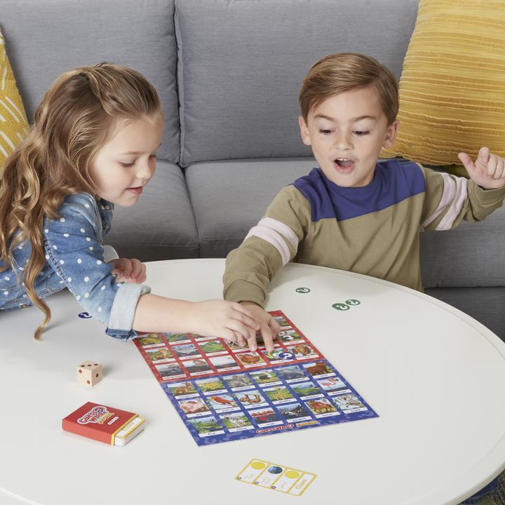 Productafbeelding Hasbro Gaming Wie is het? Junior bordspel voor kleuters en kinderen, Wie is het? Spel voor jongere kinderen, Das (Duits)