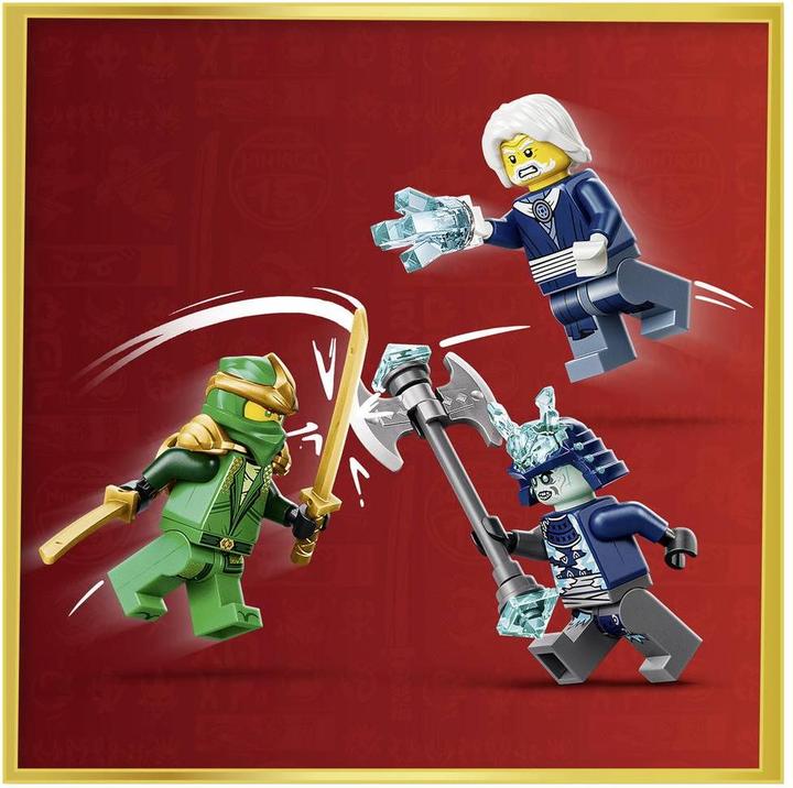 Actual product image LEGO 15th anniversary: Lloyd's titanium mech (71860)