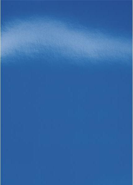 Actual product image GBC HiGloss cover material blue/white