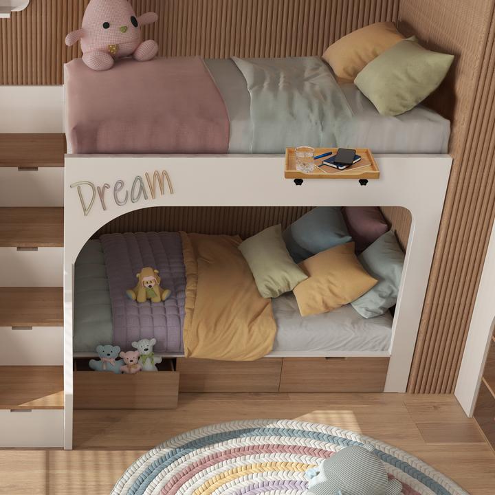Actual product image Relaxdays bedside table (36 x 25.5 x 9 cm)
