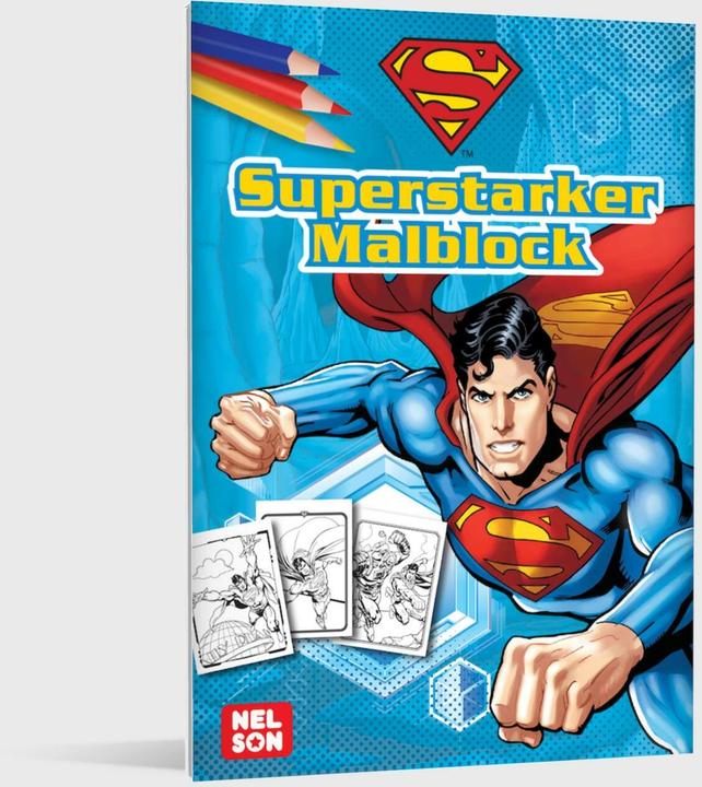 Actual product image DC Superman: Superstarker Malblock