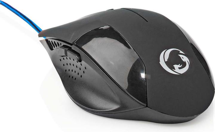 Produktbild Nedis Gaming Mouse | Verdrahtet | 1200 / 2400 / 4800 / 7200 dpi | Einstellbar DPI | Anzahl Knöpfe: 6 (Kabelgebunden)
