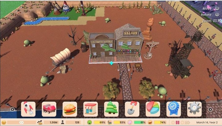 Actual product image Atari RollerCoaster Tycoon Adventures Deluxe (PS4, PS5, DE)