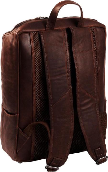 Produktbild Chesterfield Rich Leren Laptop Rugtas - 15,4 inch - Bruin (19 l)