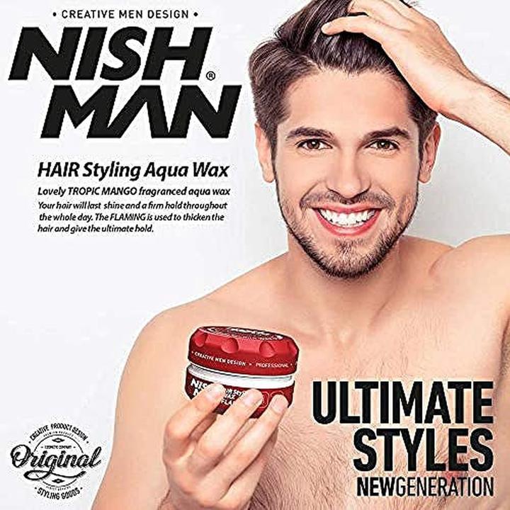 Produktbild Nishman Nish Man Hair Styling Gel Wax Flaming 03 (Haargel)