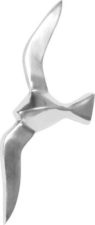 Image du produit FineBuy Décoration murale mouette aluminium 30 cm